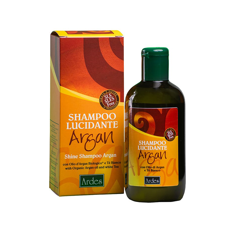 Șampon Strălucire cu Ulei de Argan și Ceai Alb 250 ml